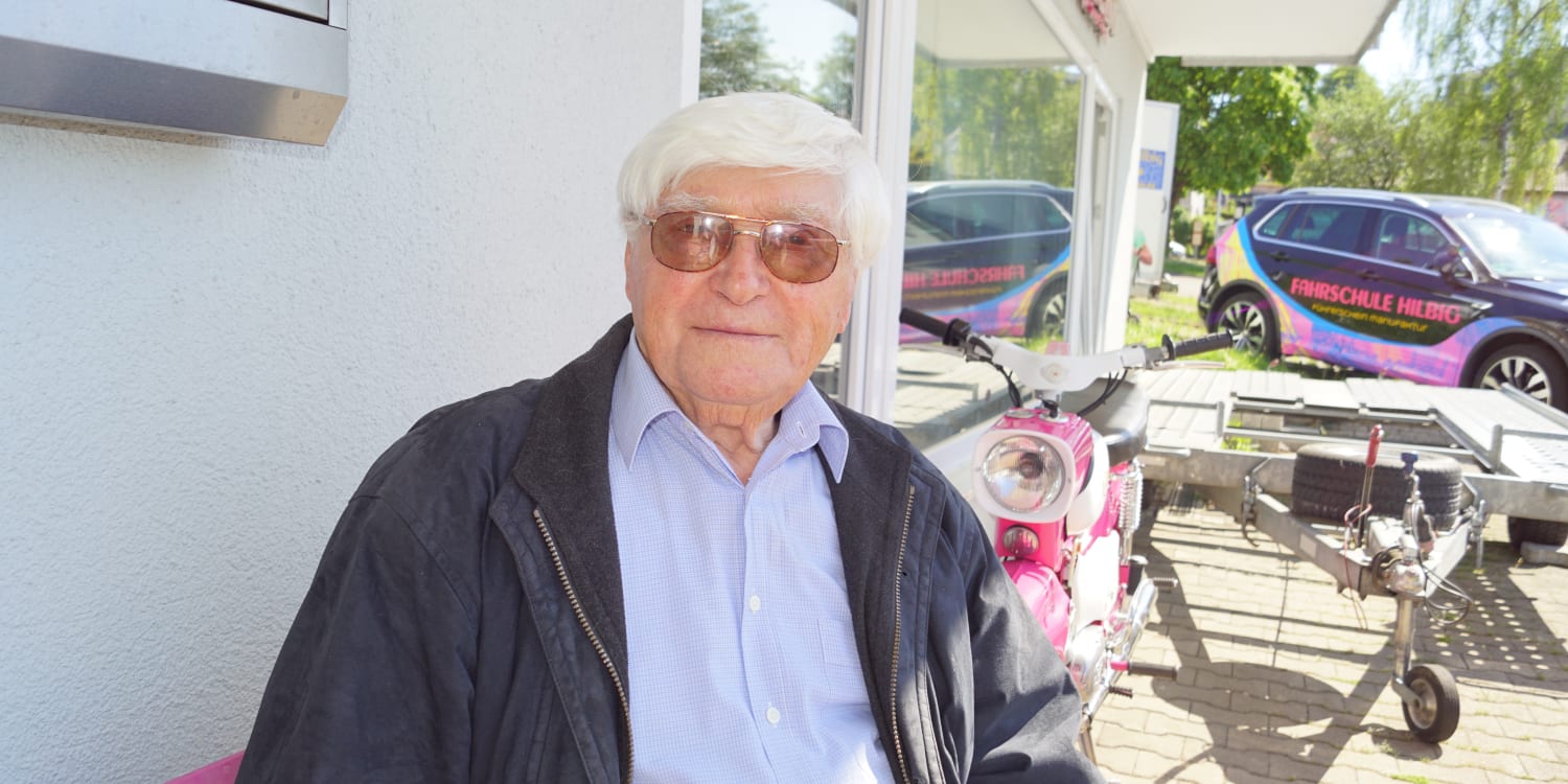 Mit 99 Jahren sicher hinterm Steuer ADAC